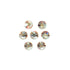SS20 Swarovski Flatback Beads - 10pcs (available in 2 colours)